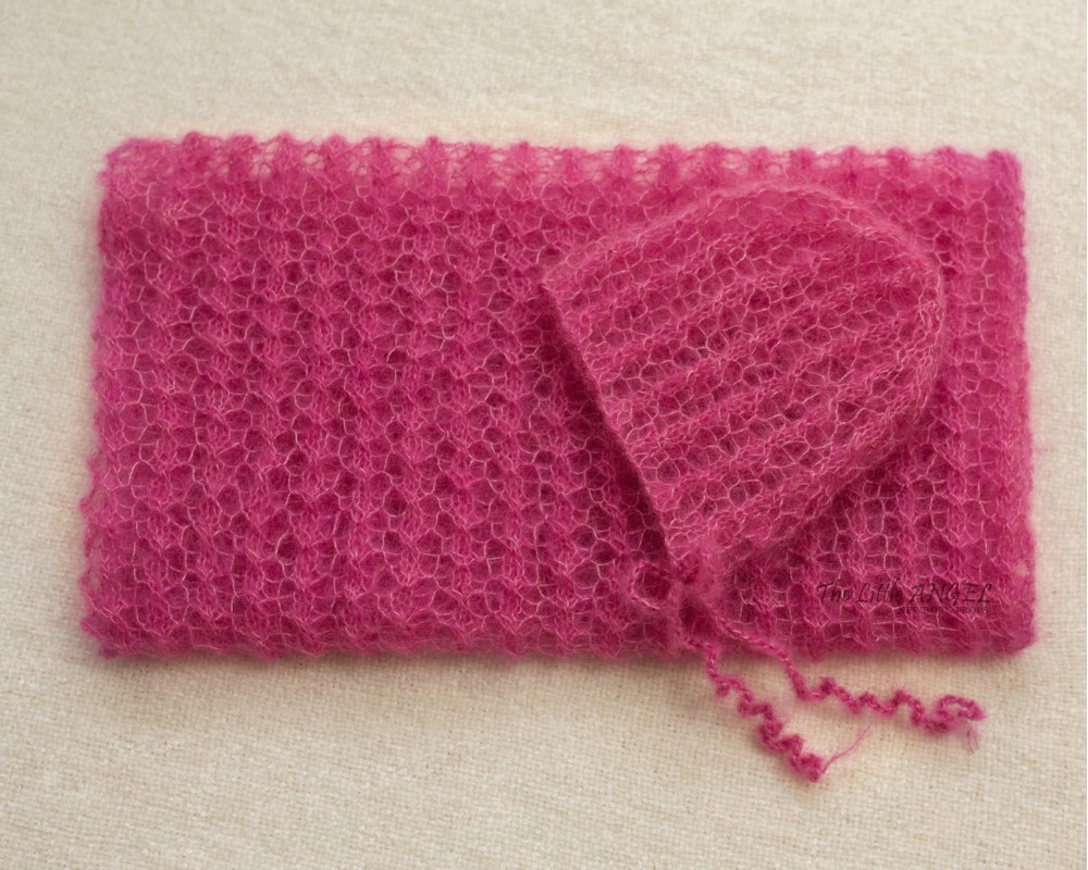 Rekwizyty do sesji - owijak i czapeczka RUBY