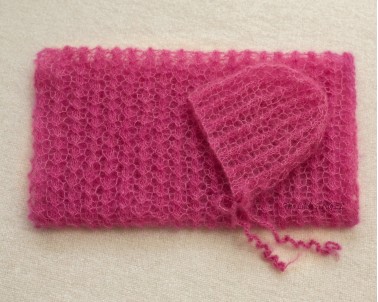 Rekwizyty do sesji - owijak i czapeczka RUBY