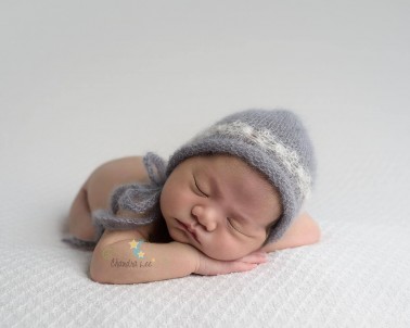 Newborn photo props - DAISY BONNET