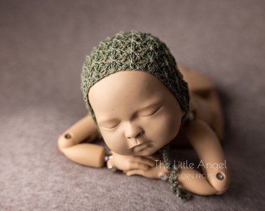 Beautiful newborn photo hat - LUCKY BONNET
