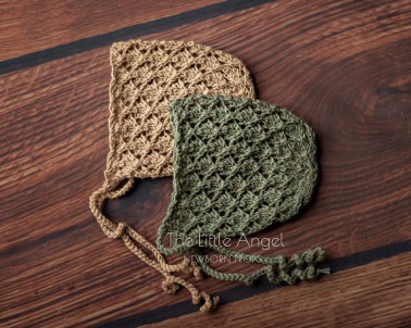 Czapeczka do sesji noworodkowych - LUCKY BONNET