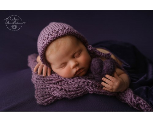 Newborn photography props - LUCY BONNET