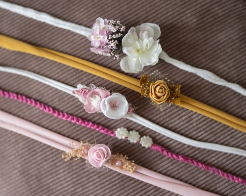 SET OF 5 HEADBANDS