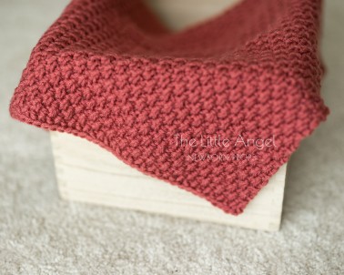 Newborn photo blanket - RICE