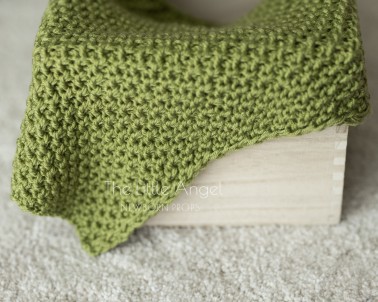 Newborn photo blanket - RICE