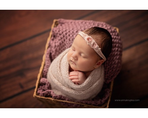 Kocyki do sesji noworodkowych - RICE BLANKET