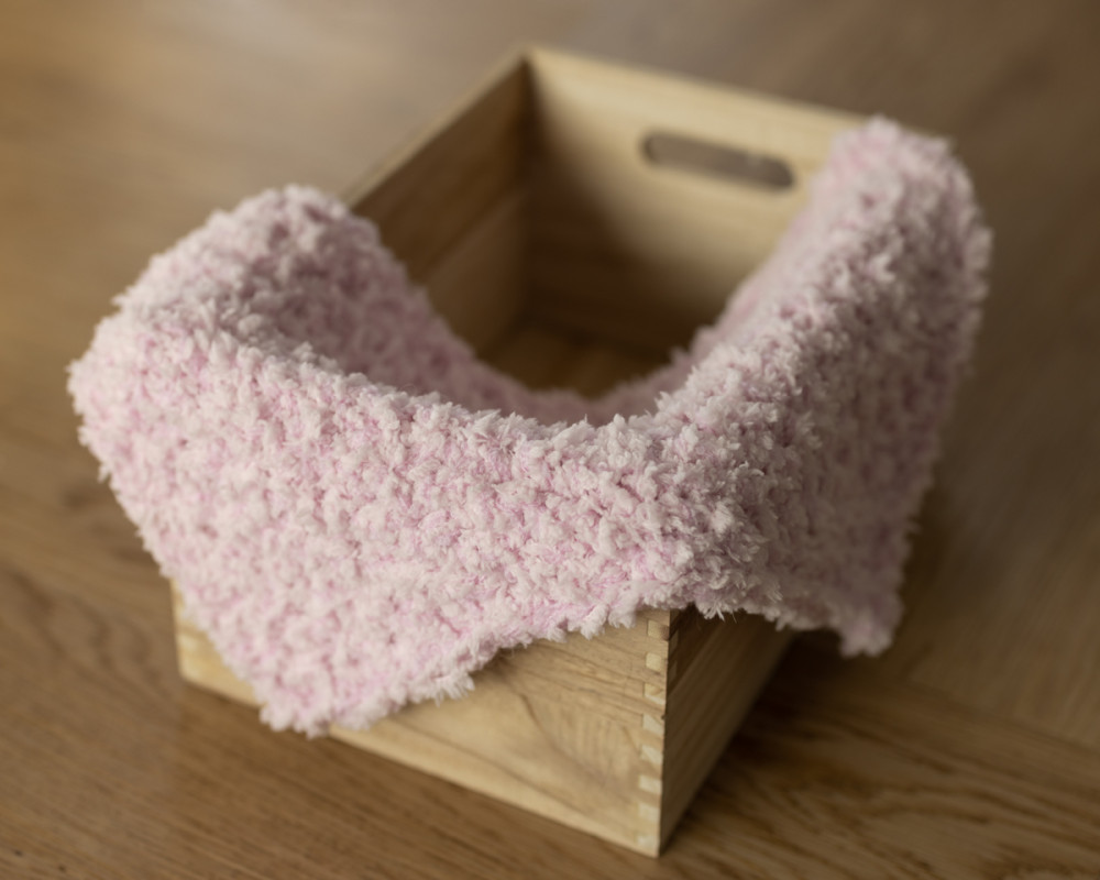 Kocyki do sesji noworodkowych - miękkie i elastyczne