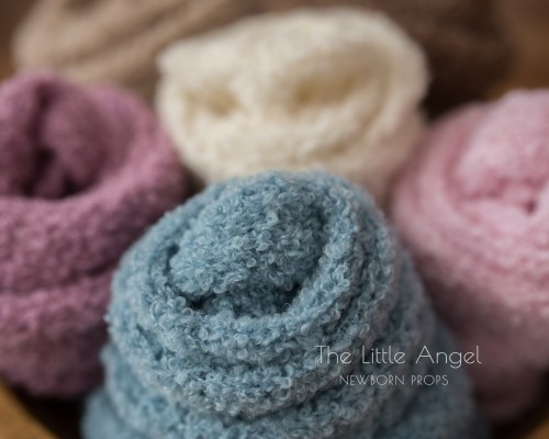 Wraps for newborn session - Shaggy wrap