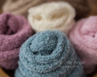 Wraps for newborn session - Shaggy wrap