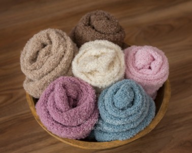 Wraps for newborn session - Shaggy wrap
