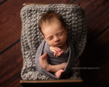 POLA BLANKET - chunky blanket for newborn session