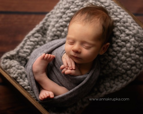 POLA BLANKET - chunky blanket for newborn session