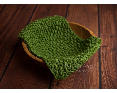 Grubopleciony kocyk do sesji - PEPE -  gotowy do wysyłki