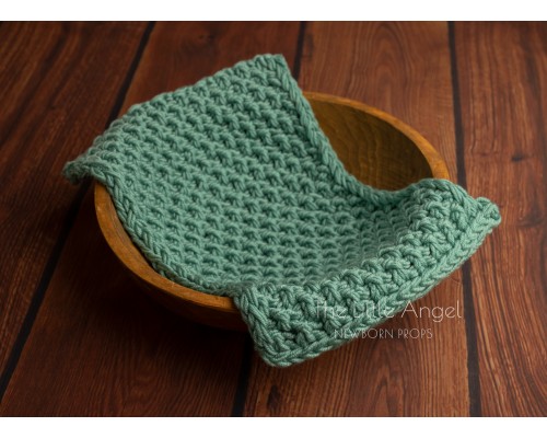 Kocyk do sesji noworodkowej PEPE - gotowy do wysyłki