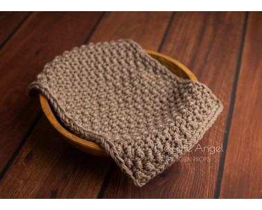 Kocyk do sesji noworodkowej PEPE - gotowy do wysyłki