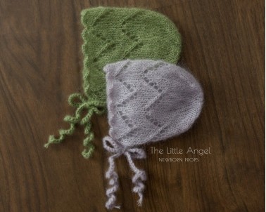 Czapeczka do sesji noworodkowych - ROSY