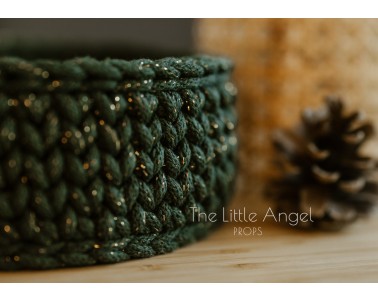 Christmas woven basket - Little Angel Props