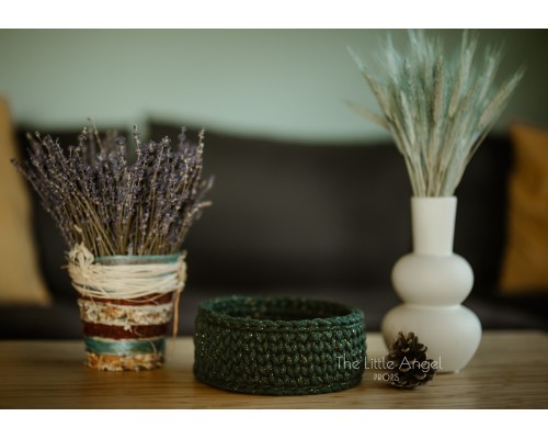Świąteczny pleciony koszyk - Little Angel Props