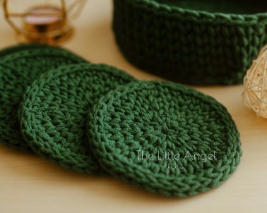 LEŚNY KOSZYK & 4 PODSTAWKI POD KUBKI - Little Angel Props