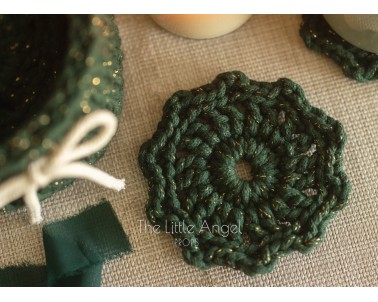 Świąteczne podstawki z koszykiem - Little Angel Props