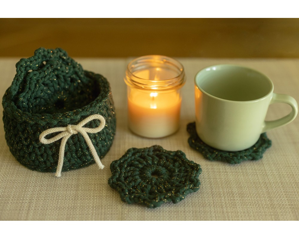 Świąteczne podstawki z koszykiem - Little Angel Props