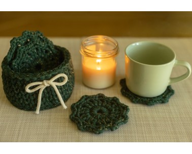 Świąteczne podstawki z koszykiem - Little Angel Props