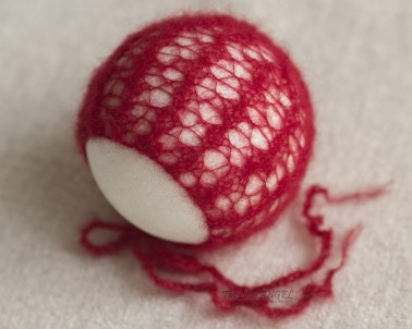 Akcesoria do sesji noworodkowej - czapeczka RUBY
